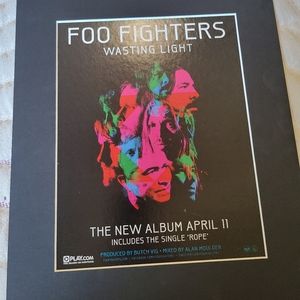 Foo Fighters poster